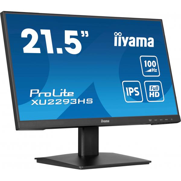 iiyama ProLite XU2293HS-B6 Monitor para PC 54,6 cm (21.5") 1920 x 1080 Pixeles Full HD LED Negro [XU2293HS-B6]