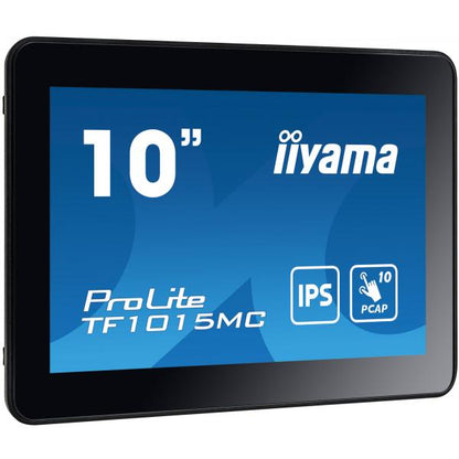 iiyama ProLite TF1015MC-B3 Monitor PC 25,6 cm (10.1") 1280 x 800 Pixel HD LED Touch screen Nero [TF1015MC-B3]