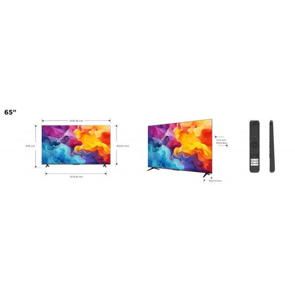 TCL SMART TV 65" LED 4K ULTRA HD NERO [65P61B]