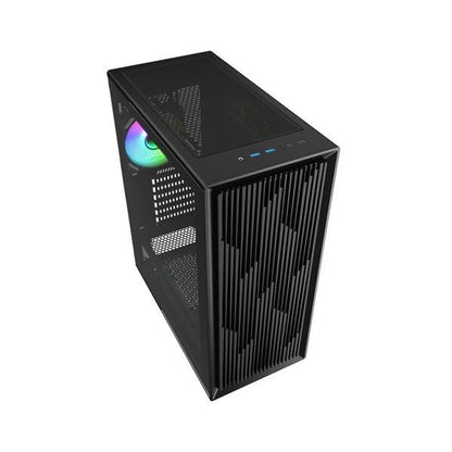 SHARKOON CASE ATX 2X U3, TEMPERED GLASS, 3X 120, 1X 120 ARGB FAN, ARGB CONTROLLER NERO [VK2 RGB]