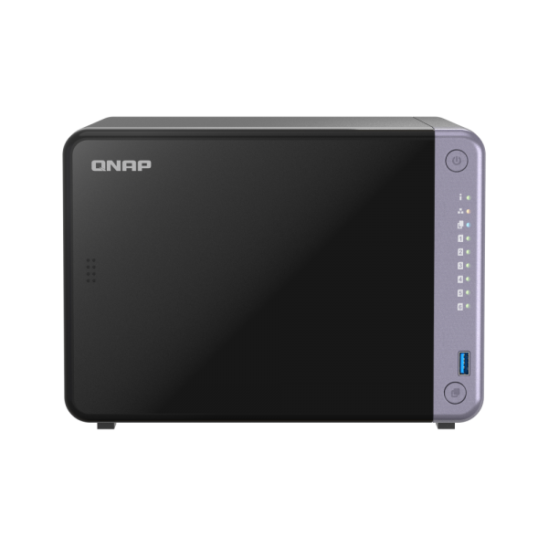 QNAP TS-632X-4G server NAS e di archiviazione Tower Alpine Alpine AL-524 4 GB DDR4 QNAP QTS Nero [TS-632X-4G]