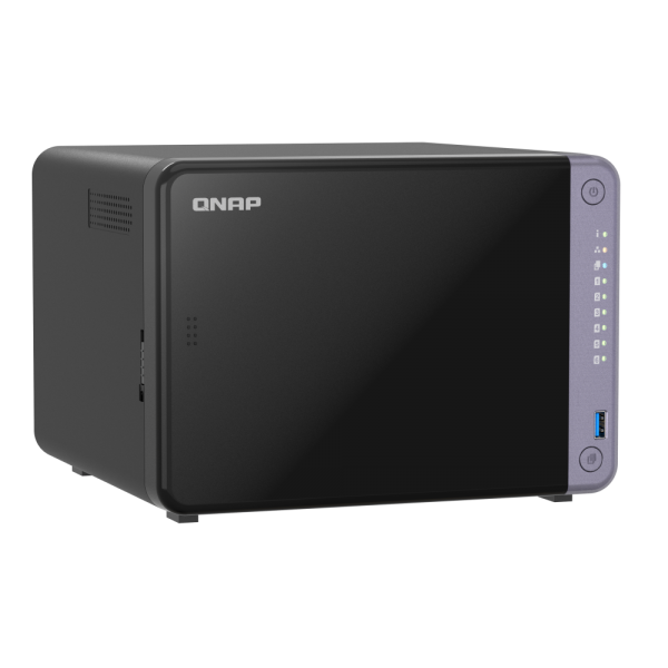 QNAP TS-632X-4G server NAS e di archiviazione Tower Alpine Alpine AL-524 4 GB DDR4 QNAP QTS Nero [TS-632X-4G]