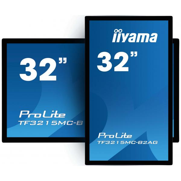 Iiyama ProLite 32 inch - Full HD LED Touch Monitor - 1920x1080 [TF3215MC-B2AG]