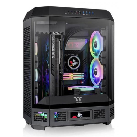 THERMALTAKE CASE M.TOWER THE TOWER 600 SNOW 2 BIANCHE FAN TG [CA-1Z1-00M1WN-00]