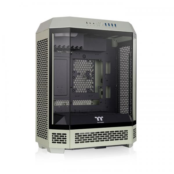 THERMALTAKE CASE M.TOWER THE TOWER 600 MATCHA GREEN 2xFAN TG [CA-1Z1-00MEWN-00]