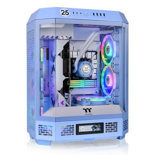 THERMALTAKE CASE M.TOWER THE TOWER 600 HYDRANGEA 2 BIANCHE xFAN TG [CA-1Z1-00MFWN-00]