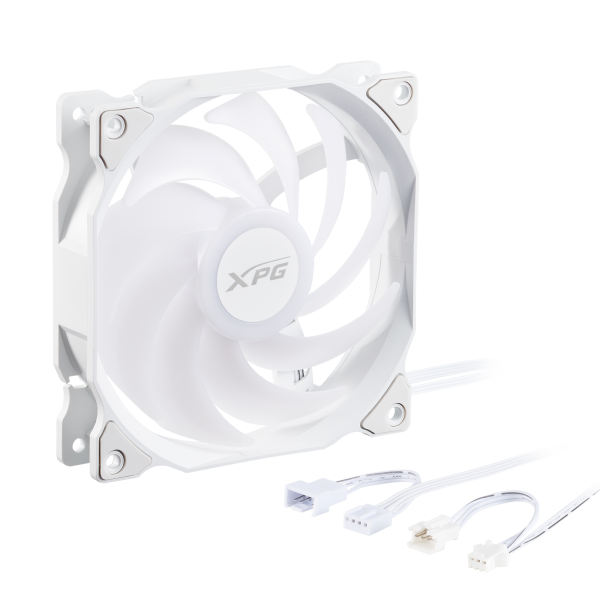 ADATA VENTOLA CASE XPG VENTO R 120 ARGB WHITE (3 PEZZI) 120mm PWM [VENTOR120ARGBPWM3C-W]