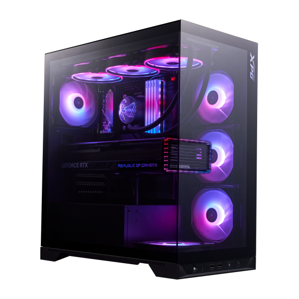 ADATA XPG CASE MID.T INVADER X BTF BLACK 4+1 ARGB FAN [ADINVADERXBTFMTBKCW]