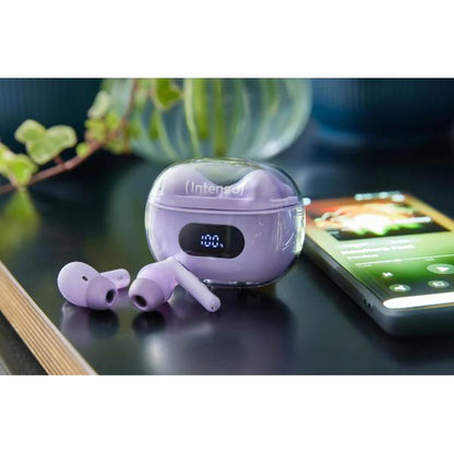 INTENSO BUDS PLUS BLUETOOTH 5.4 ANC/ENC PURPLE [3720313]