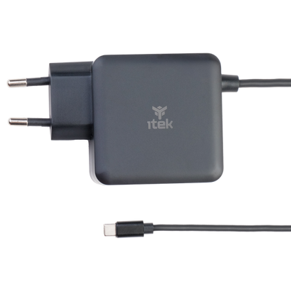 ITEK ALIMENTATORE UNIV. NOTEBOOK 65W USB-C GaN SUPER SLIM [ITNBAWC65]