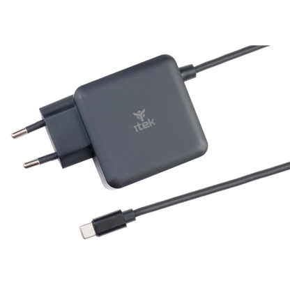 ITEK ALIMENTATORE UNIV. NOTEBOOK 65W USB-C GaN SUPER SLIM [ITNBAWC65]