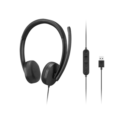 Lenovo 4XD1P83425 auriculares con cable y cascos con auricular Música y Llamadas USB tipo A Negro [4XD1P83425] 