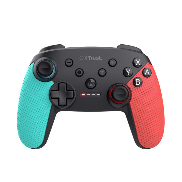 Trust GXT 1246B Muta Negro, Azul, Rojo Gamepad Bluetooth Nintendo Switch, Nintendo Switch Lite [25427]