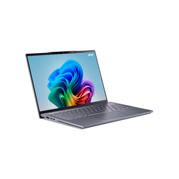 Acer Swift 14 AI SF14-11-X9TF Qualcomm Snapdragon Portátil 36,8 cm (14.5") WQXGA 16 GB LPDDR5x-SDRAM 1 TB SSD Wi-Fi 7 (802.11be) Plata [NX.KZXET.002]