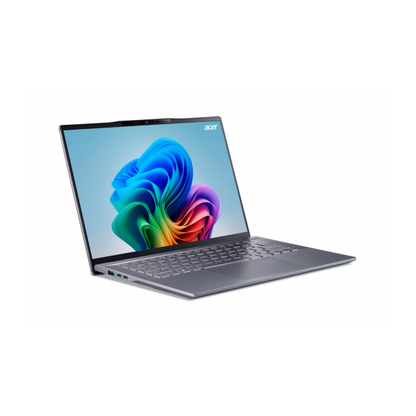 Acer Swift 14 AI SF14-11-X9TF Qualcomm Snapdragon Portátil 36,8 cm (14.5") WQXGA 16 GB LPDDR5x-SDRAM 1 TB SSD Wi-Fi 7 (802.11be) Plata [NX.KZXET.002]