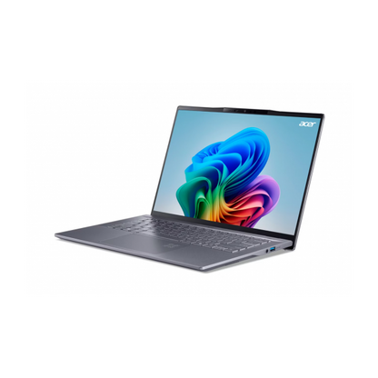 Acer Swift 14 AI SF14-11-X9TF Qualcomm Snapdragon Portátil 36,8 cm (14.5") WQXGA 16 GB LPDDR5x-SDRAM 1 TB SSD Wi-Fi 7 (802.11be) Plata [NX.KZXET.002]