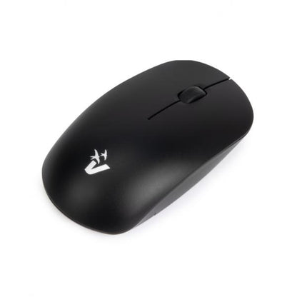 VULTECH MOUSE WIRELESS 1600DPI, NERO, SILENZIOSO,BATTERIEA INTEGRATA RICARICABILE,ATTACCO TYPE C [MW-09N]