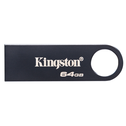 Kingston Technology DataTraveler 64GB SE9 G3 - Níquel oscuro [KE-U2X64-1AC]