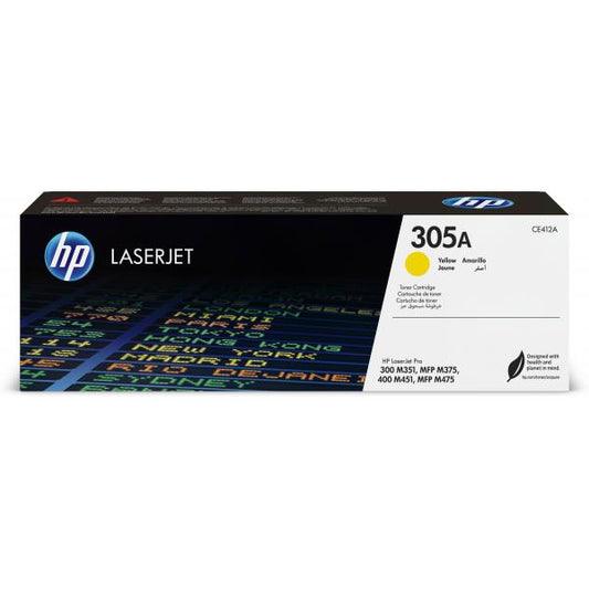 HP Cartuccia Toner originale giallo LaserJet 305A [CE412A]