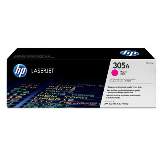 TONER HP MAGENTA PARA M351/451/375/475 LJ PRO300/400 2600PAG, 305A [CE413A]