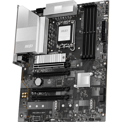 MSI MB PRO Z890-S WIFI, Z890,LGA1851,4DDR5,4PCI-EX16,3M.2,1USB 40G,2USB 20G,8USB 5G, 4USB 2.0 [PRO Z890-S WIFI]