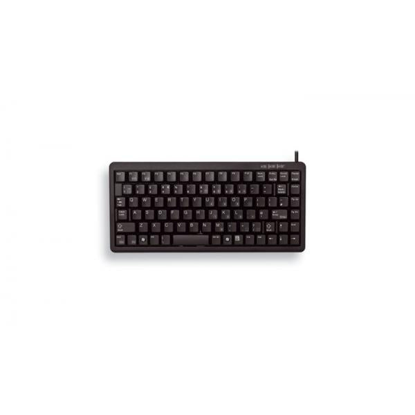 Cherry G84-4100 COMPACT - Mechanical Keyboard - Corded - QWERTY - Black [G84-4100LCMEU-2]