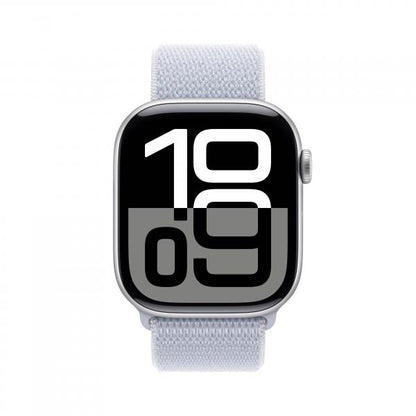 APPLE WATCH SERIES 10 GPS 46MM CAJA DE ALUMINIO PLATA CON LOOP SPORT NUBE AZUL [MWWN3QL/A]