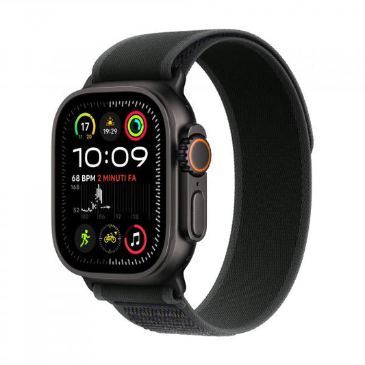 APPLE WATCH ULTRA 2 GPS + CELLULAR 49MM BLACK TITANIUM CASE WITH BLACK TRAIL LOOP - S/M [MX4U3TY/A]