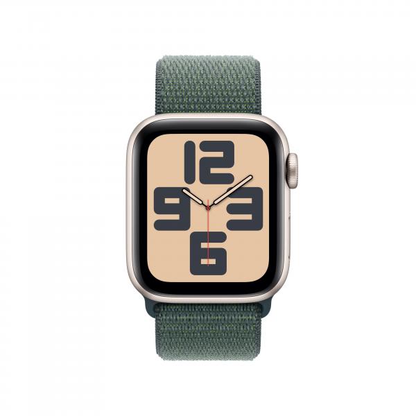 APPLE WATCH SE GPS 40MM CAJA DE ALUMINIO STARLIGHT CON LOOP SPORT VERDE [MXEH3QL/A]