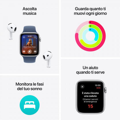 APPLE WATCH SE GPS 40MM CAJA DE ALUMINIO STARLIGHT CON LOOP SPORT VERDE [MXEH3QL/A]