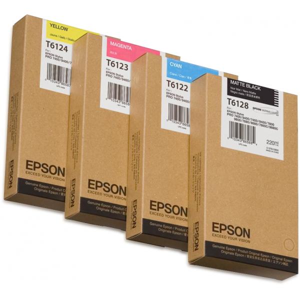 Bote Epson Amarillo [C13T612400]