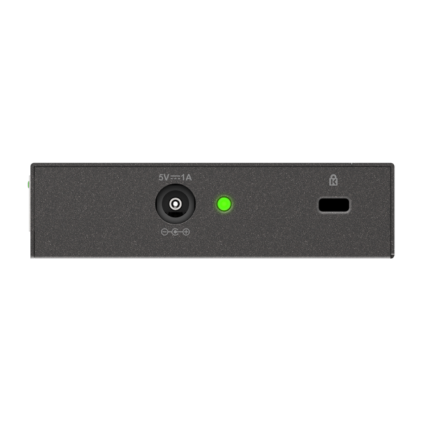 D-Link DGS-105 Non gestito L2 Gigabit Ethernet (10/100/1000) Nero [DGS-105]