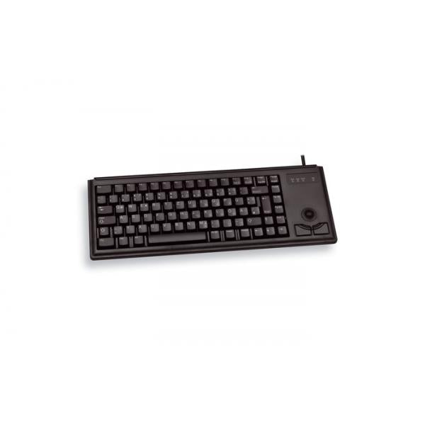 Cherry G84-4400 TRACKBALL - Teclado mecánico - Con cable - QWERTY - Negro [G84-4400LPBEU-2] 