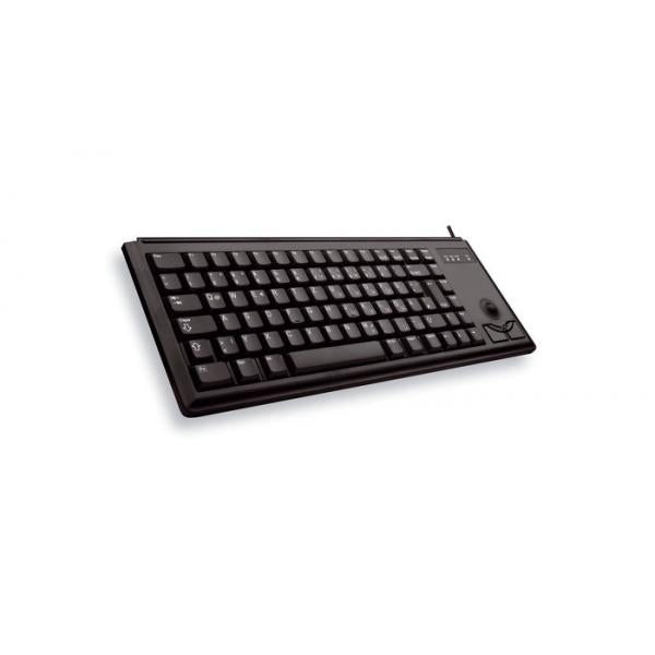 Cherry G84-4400 TRACKBALL - Mechanical Keyboard - Corded - QWERTY - Black [G84-4400LPBEU-2]