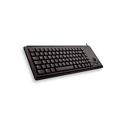 Cherry G84-4400 TRACKBALL - Teclado mecánico - Con cable - QWERTY - Negro [G84-4400LPBEU-2] 