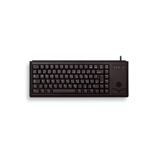 Cherry G84-4400 TRACKBALL - Mechanical Keyboard - Corded - QWERTY - Black [G84-4400LPBEU-2]