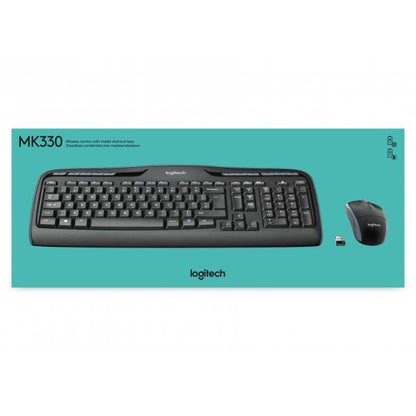 Logitech MK330 Wireless Keyboard and Mouse Combo - QWERTY US [920-003989]