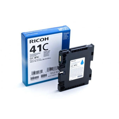 Ricoh 405762 cartucho de tinta 1ud Original Rendimiento estándar Cian [405762]