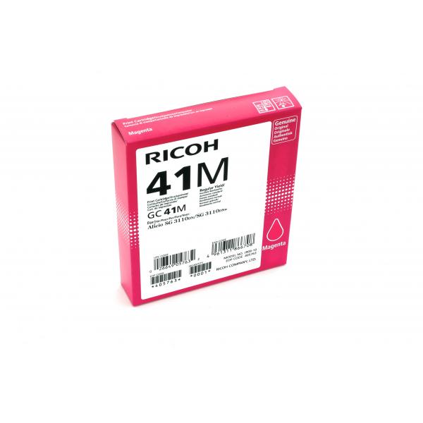 Ricoh 405763 cartuccia d'inchiostro 1 pz Originale Resa standard Magenta [405763]