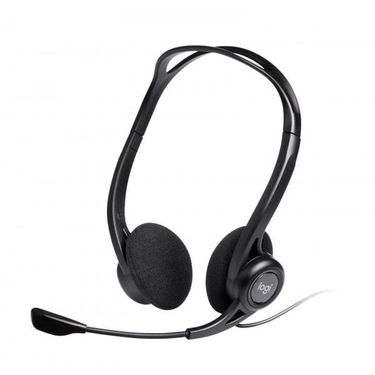 LOGITECH HEADSET WITH MICROPHONE PC 960, USB [981-000100] 