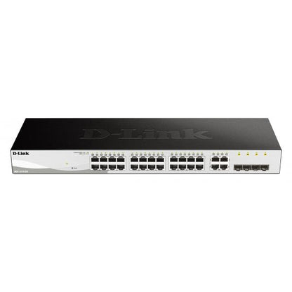 D-Link DGS-1210-28 switch di rete Gestito L2/L2+ 1U Nero [DGS-1210-28]