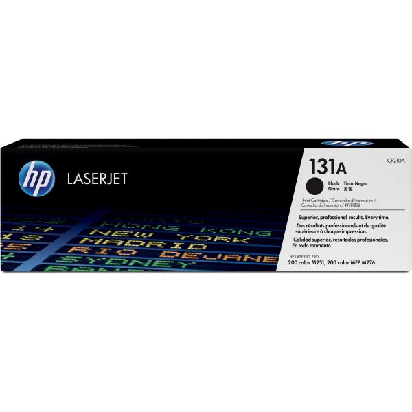 TONER HP NEGRO PARA LJ M276N/NW 1600PAG, 131A [CF210A]