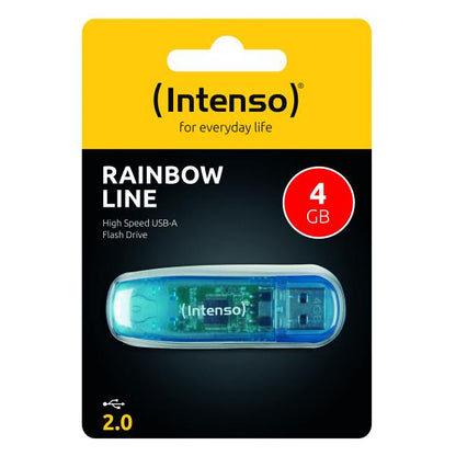 INTENSO PEN DISK RAINBOW LINE 4GB BLU USB 2.0 [3502450]