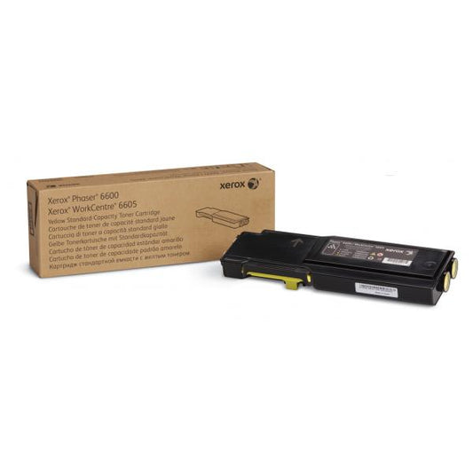 Xerox Cartuccia toner Giallo a Capacità standard per Phaser 6600, WorkCentre 6605 [106R02247]