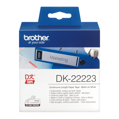 Brother DK-22223 etichetta per stampante Bianco [DK22223]