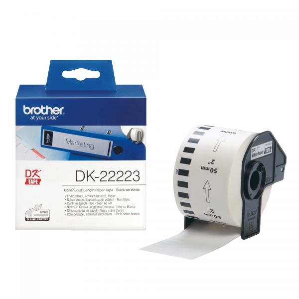 Brother DK-22223 etichetta per stampante Bianco [DK22223]