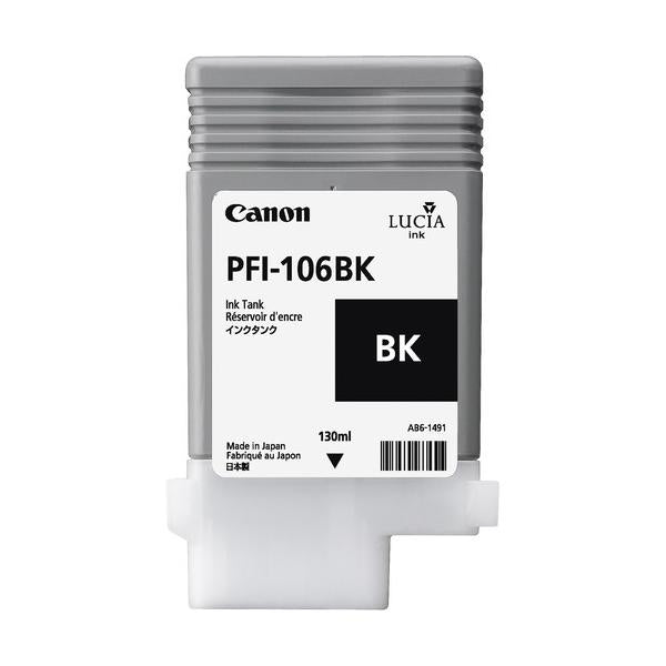 Canon PFI-106 BK cartuccia d'inchiostro 1 pz Originale Nero per foto [6621B001]