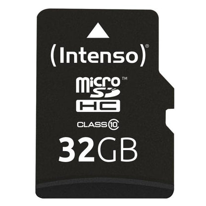 INTENSO MICRO SDHC 32GB CLASSE 10 + ADATTATORE SD [3413480]