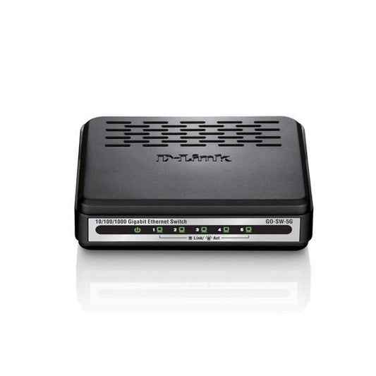 D-Link GO-SW-5G switch di rete Non gestito Nero [GO-SW-5G]