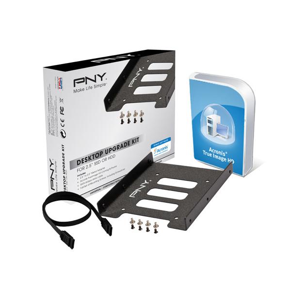 Kit de actualización de escritorio PNY Jaula universal para HDD [P-72002535-M-KIT] 